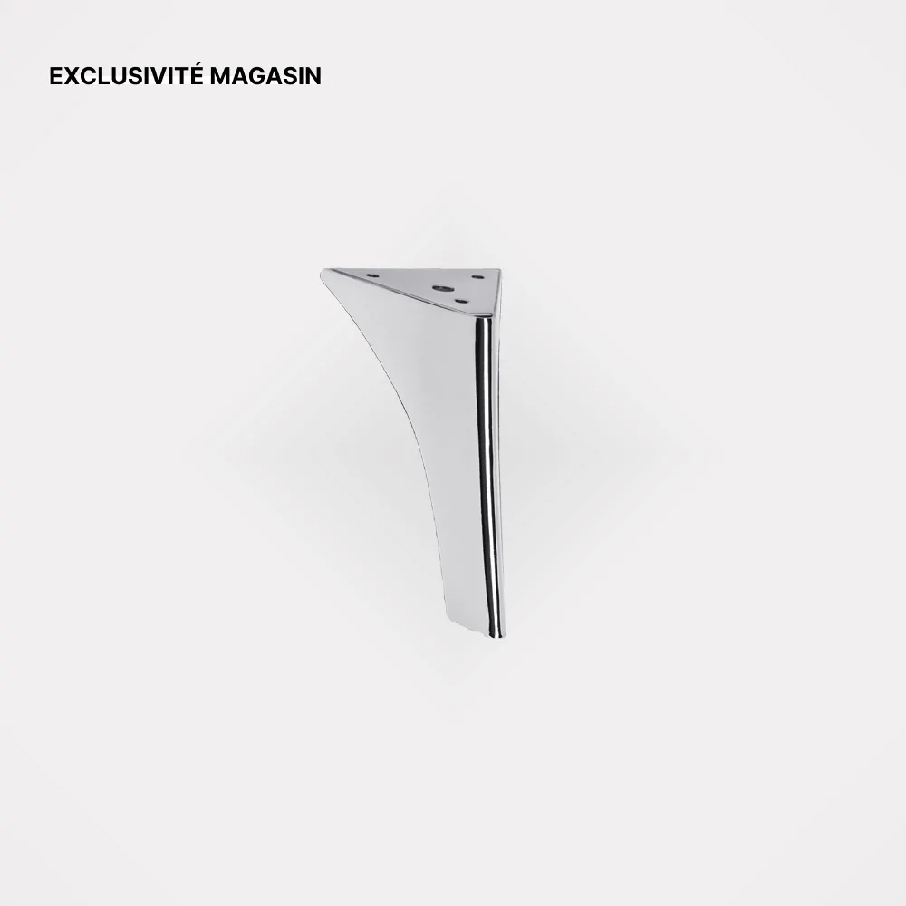 Pieds Axial métal 13,5 cm