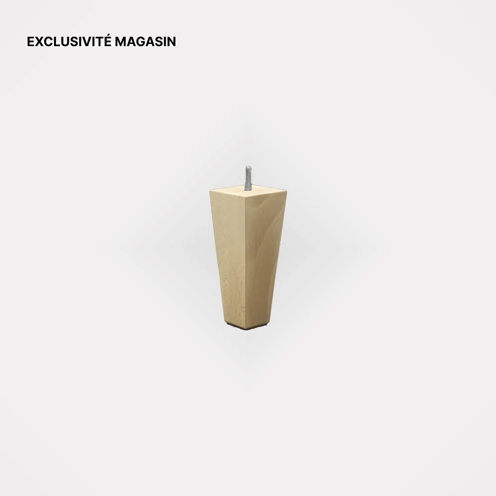 Pieds Pyramide bois 8 ou 15...